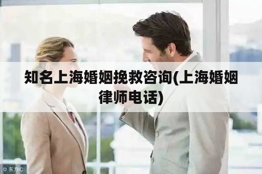 知名上海婚姻挽救咨询(上海婚姻律师电话)